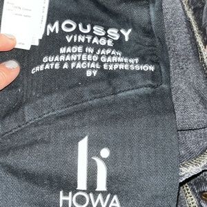 Moussy Black Jean Shorts - Size 26
